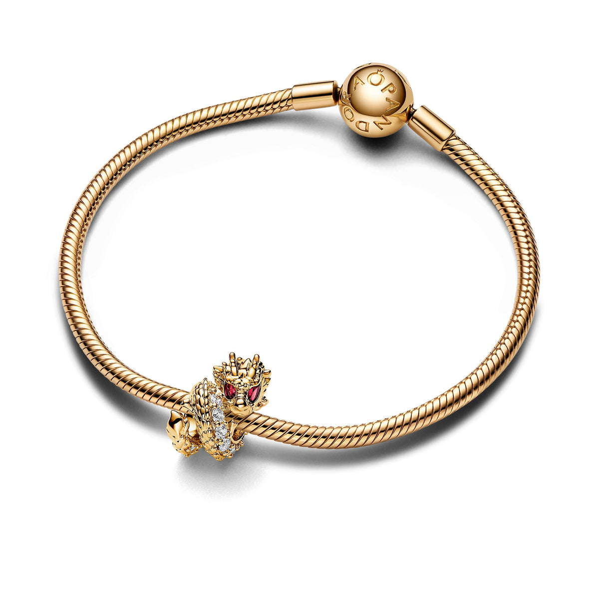 Charm – 14k Gold-Plated – Chinese Year of the Dragon