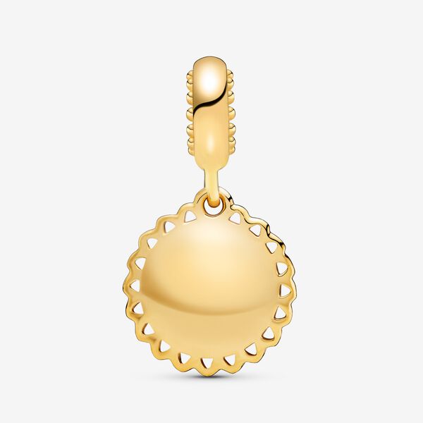 Dangle Charm – 14k Gold-Plated – You Are My Sunshine