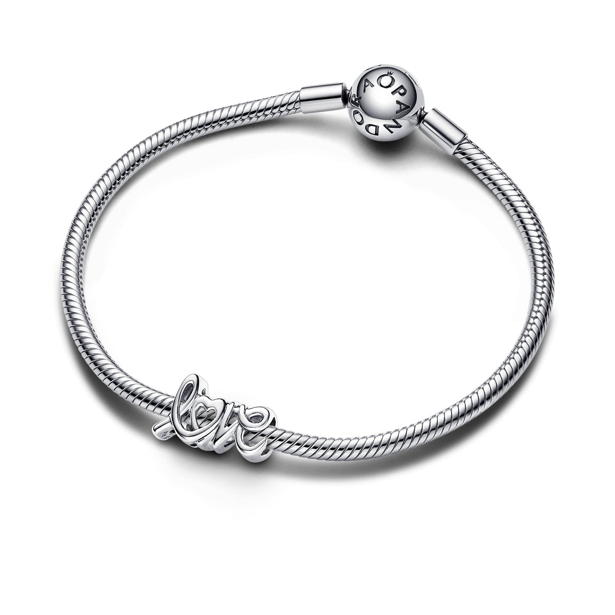 Charm – Sterling Silver – Handwritten Love