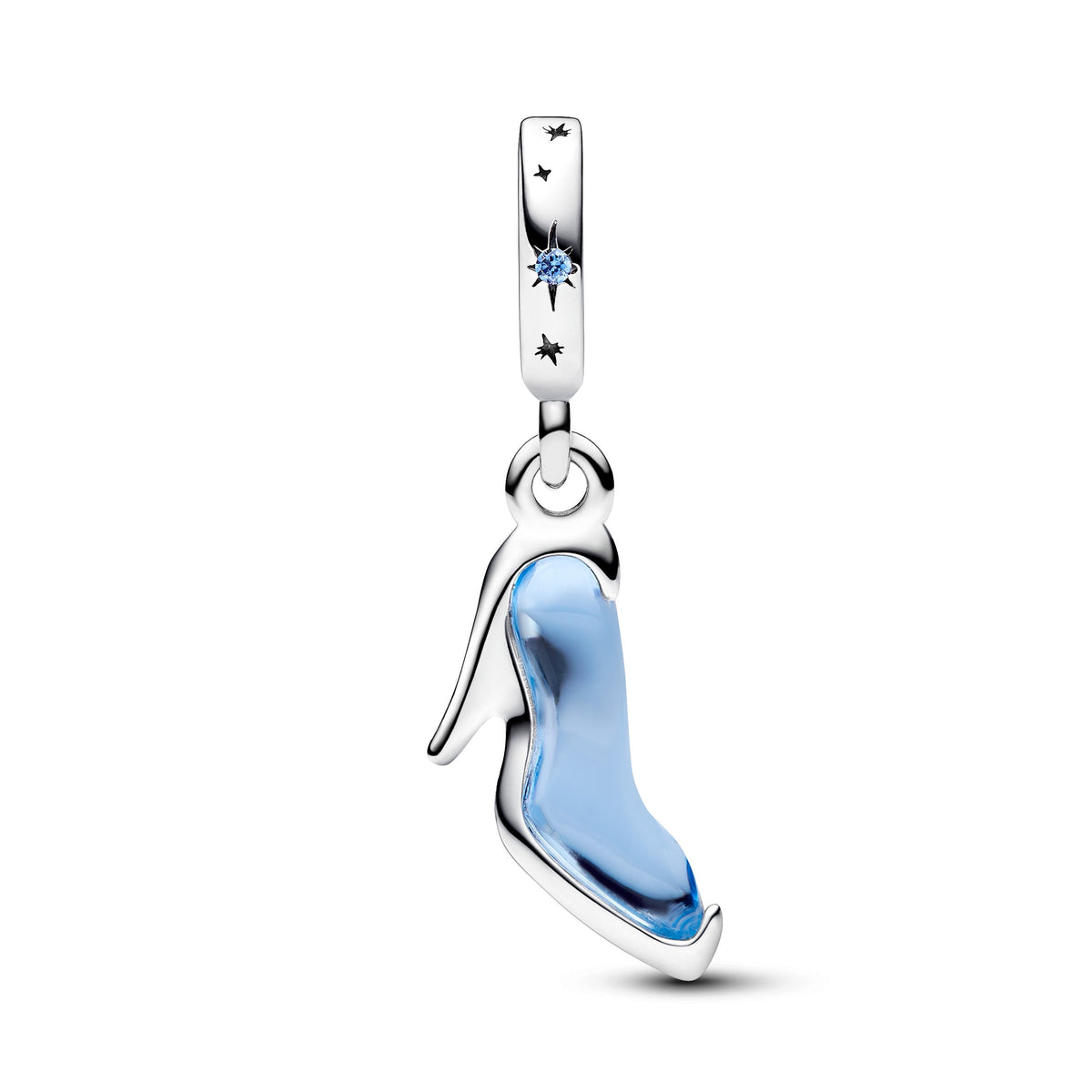 Dangle Charm – Sterling Silver – Disney Cinderella's Glass Slipper
