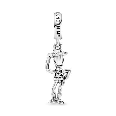 Dangle Charm – Sterling Silver – Disney Pixar Toy Story Woody