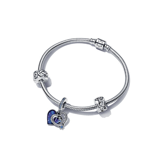 Bracelet – Sterling Silver – Shooting Star Heart Gift Set