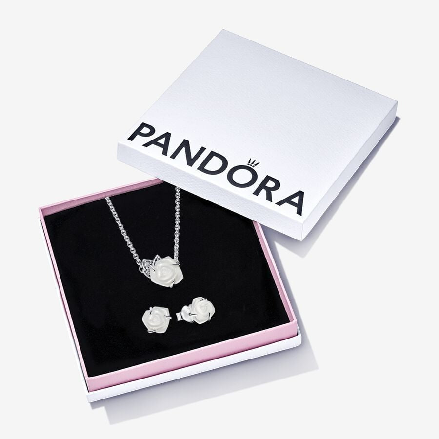 Gift Set – Sterling Silver – Rose
