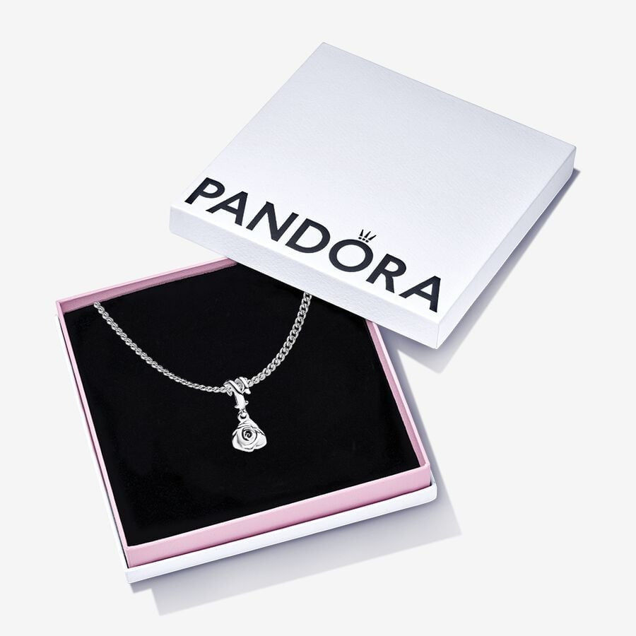 Necklace – Sterling Silver – Rose Gift Set