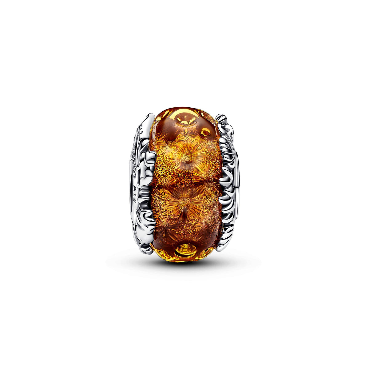Charm – Sterling Silver – Disney The Lion King Murano Glass