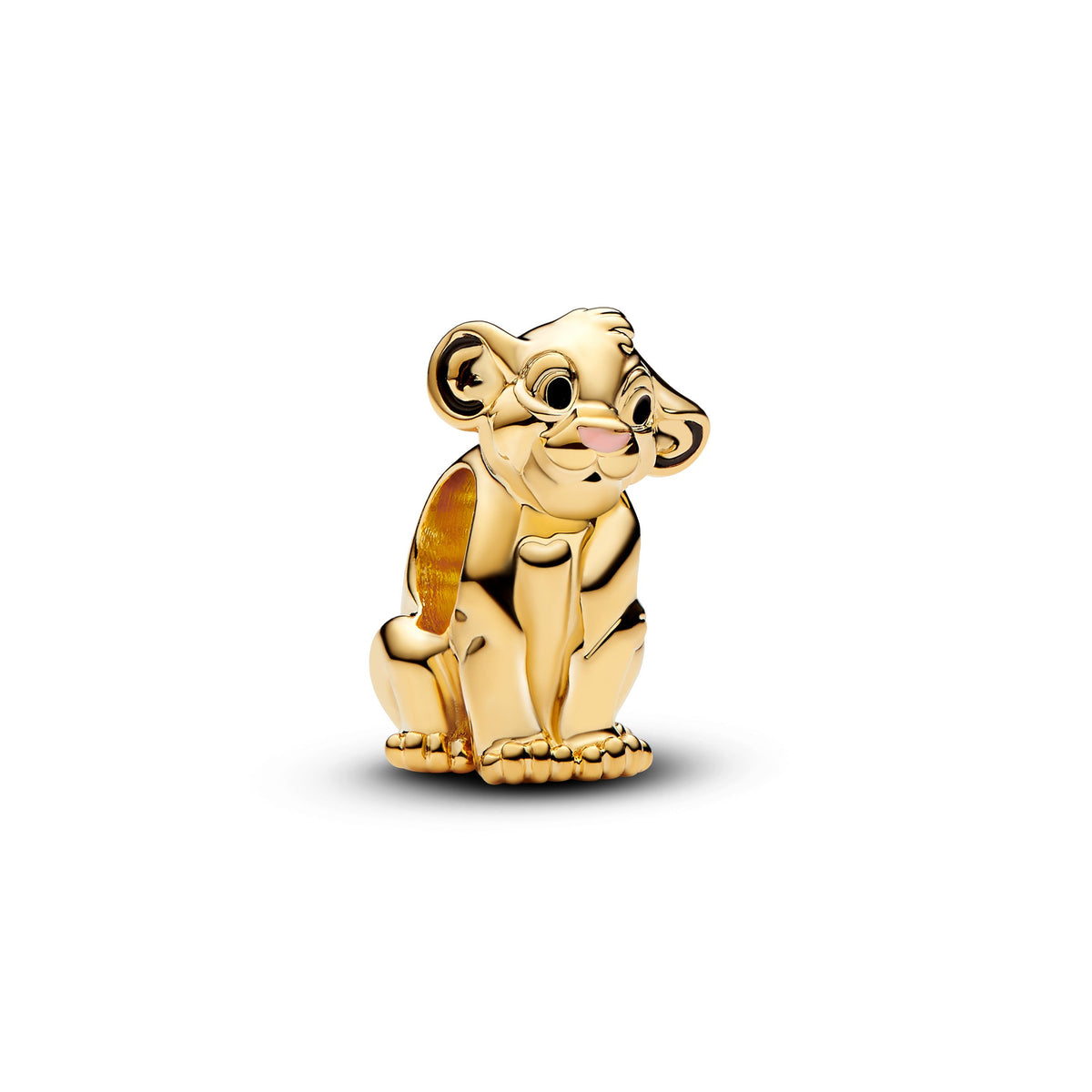 Charm – 14k Gold-Plated – Disney The Lion King Simba