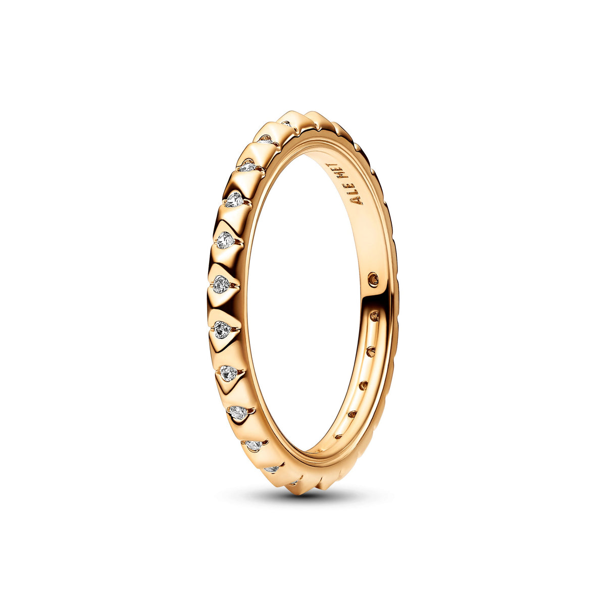 Ring – 14k Gold-Plated – Pandora ME Pyramids - 14k Gold Plated