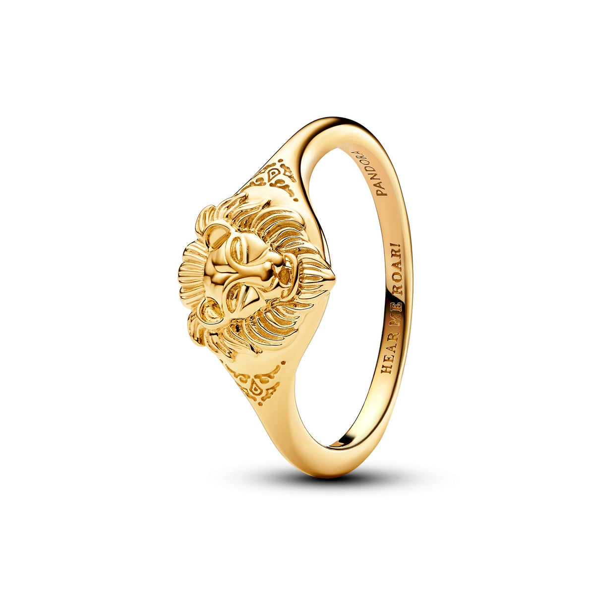 Ring – 14k Gold-Plated – Game of Thrones Lannister Lion