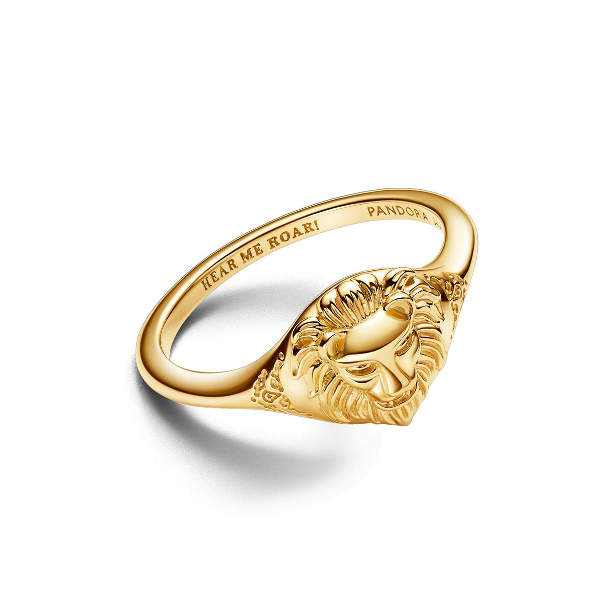 Ring – 14k Gold-Plated – Game of Thrones Lannister Lion