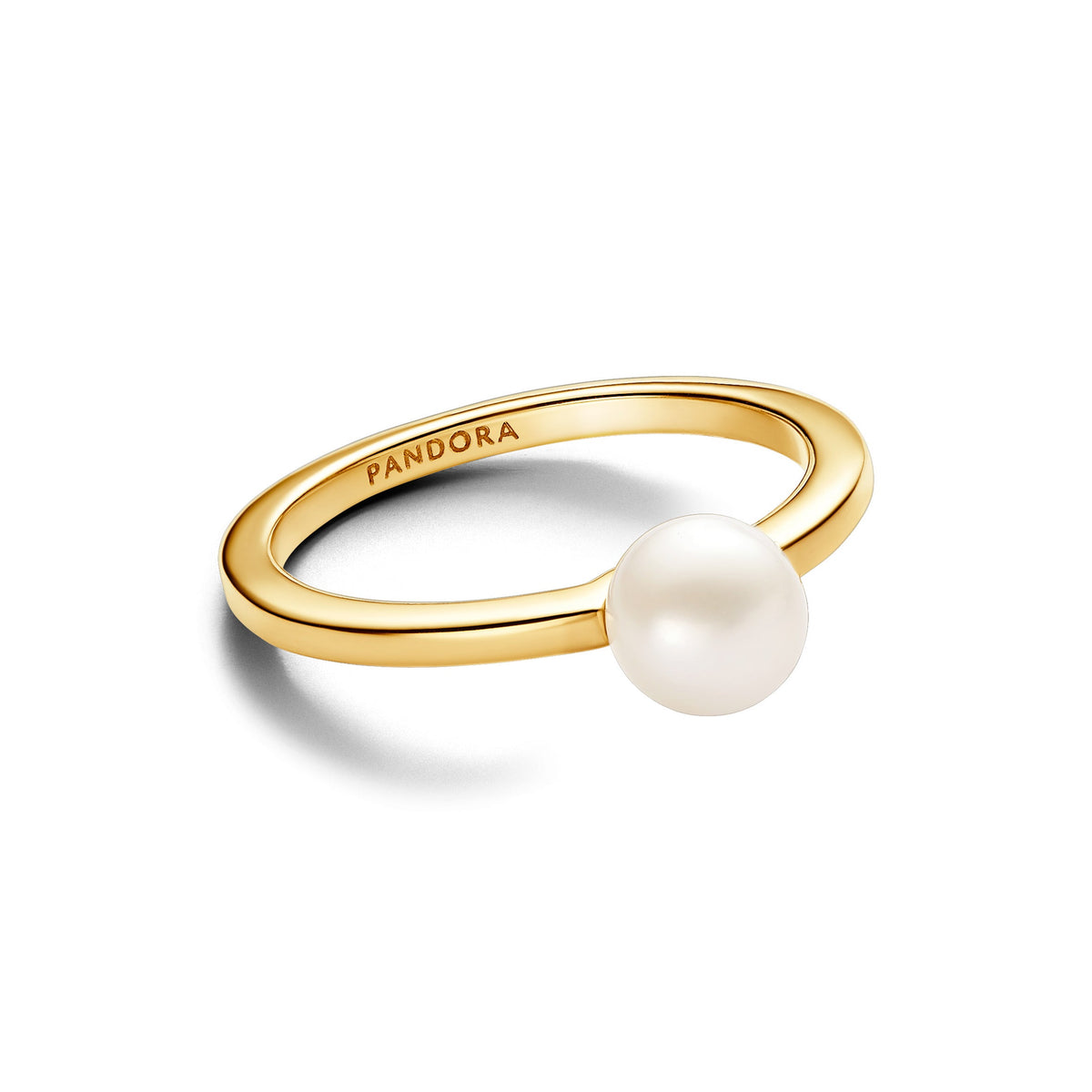 Ring – 14k Gold-Plated – Treated Freshwater Cultured Pearl