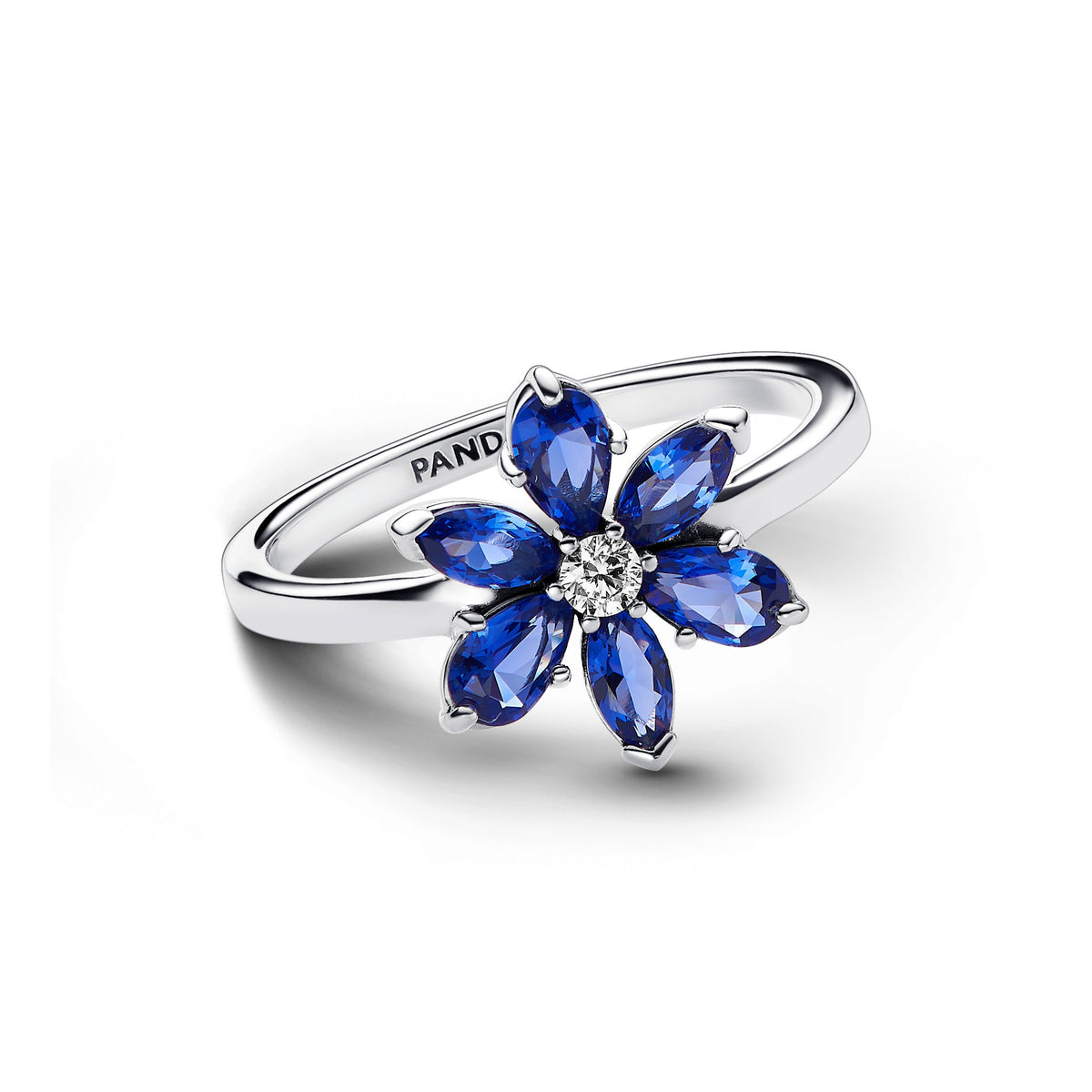 Ring – Sterling Silver – Sparkling Herbarium Cluster