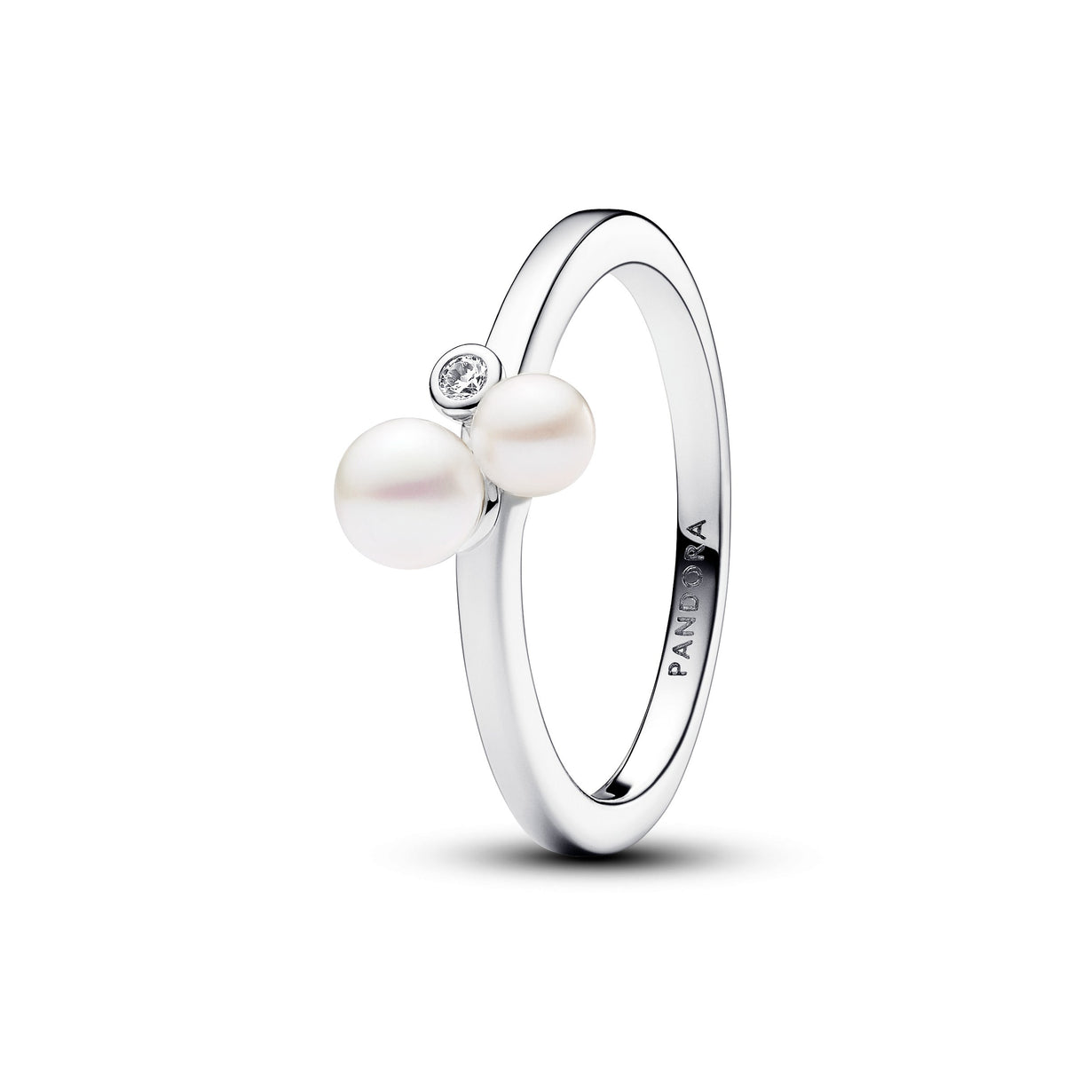 Ring – Sterling Silver – Duo Treated Freshwater Cultured Pearls