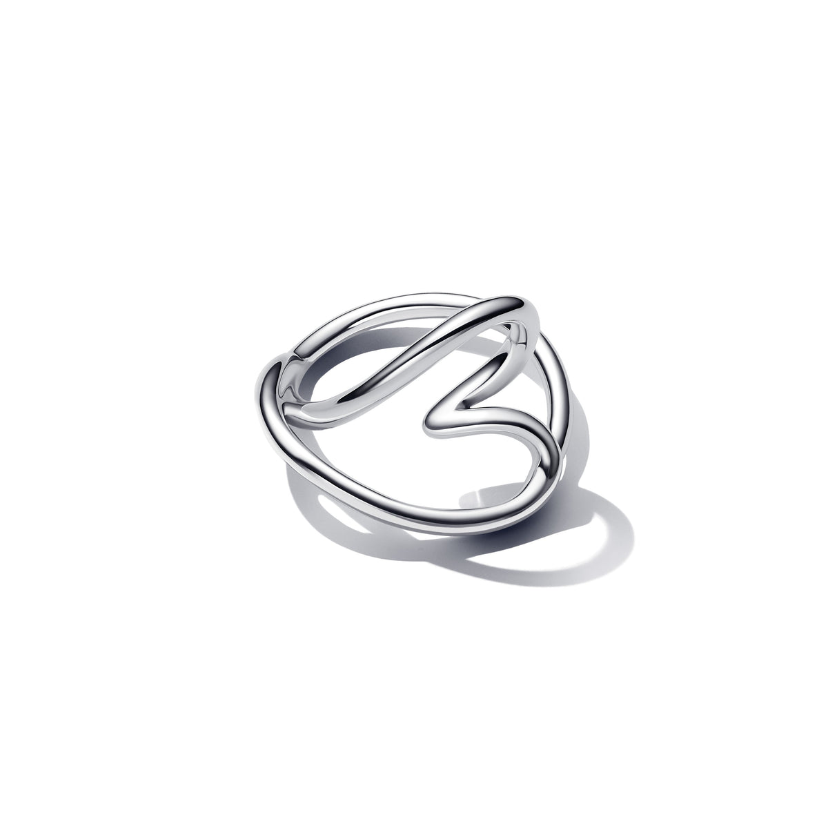 Ring – Sterling Silver – Organically Shaped Heart