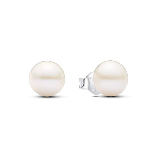 Stud Earrings – Sterling Silver – Treated Freshwater Cultured Pearl 7mm