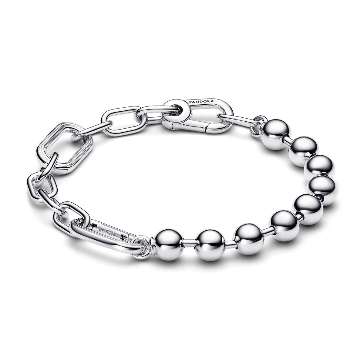 Chain Bracelet – Sterling Silver – Pandora ME Metal Bead & Link