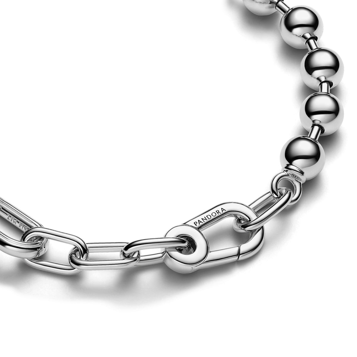 Chain Bracelet – Sterling Silver – Pandora ME Metal Bead & Link
