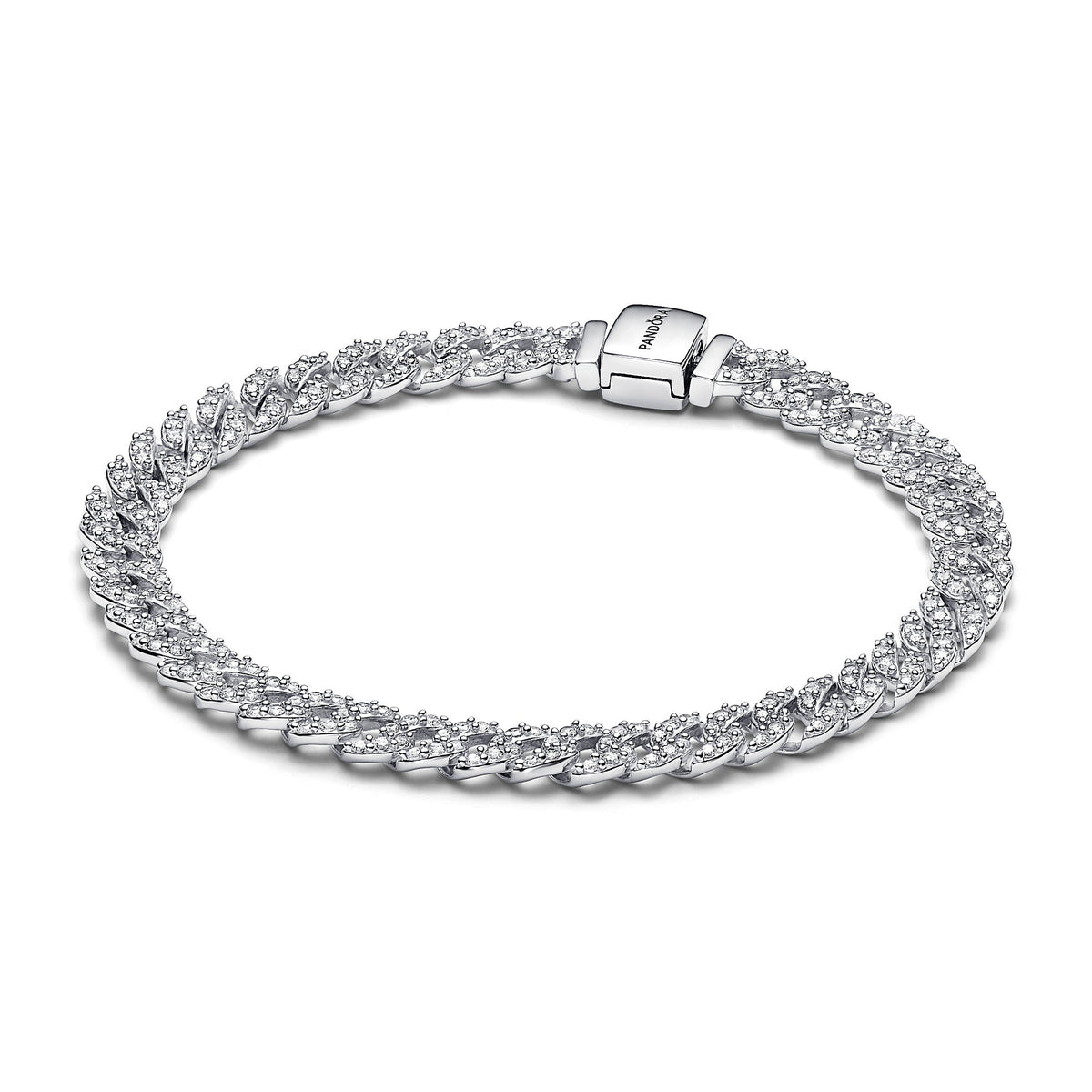 Chain Bracelet – Sterling Silver – Pandora Timeless Pavé