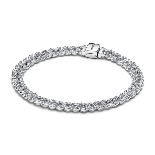 Chain Bracelet – Sterling Silver – Pandora Timeless Pavé