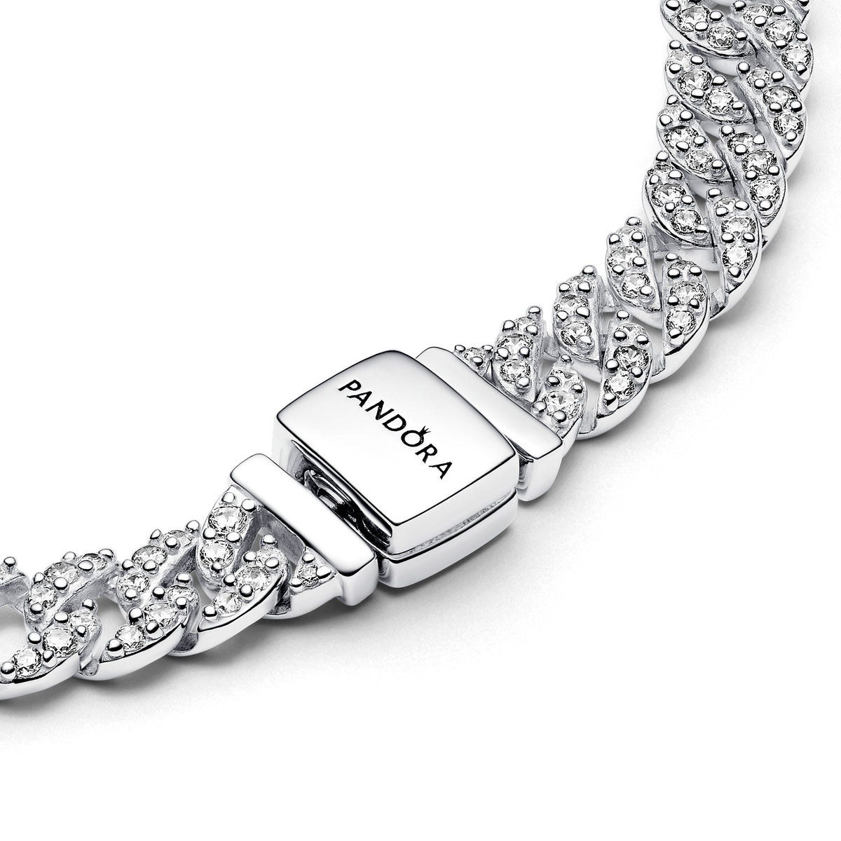 Chain Bracelet – Sterling Silver – Pandora Timeless Pavé