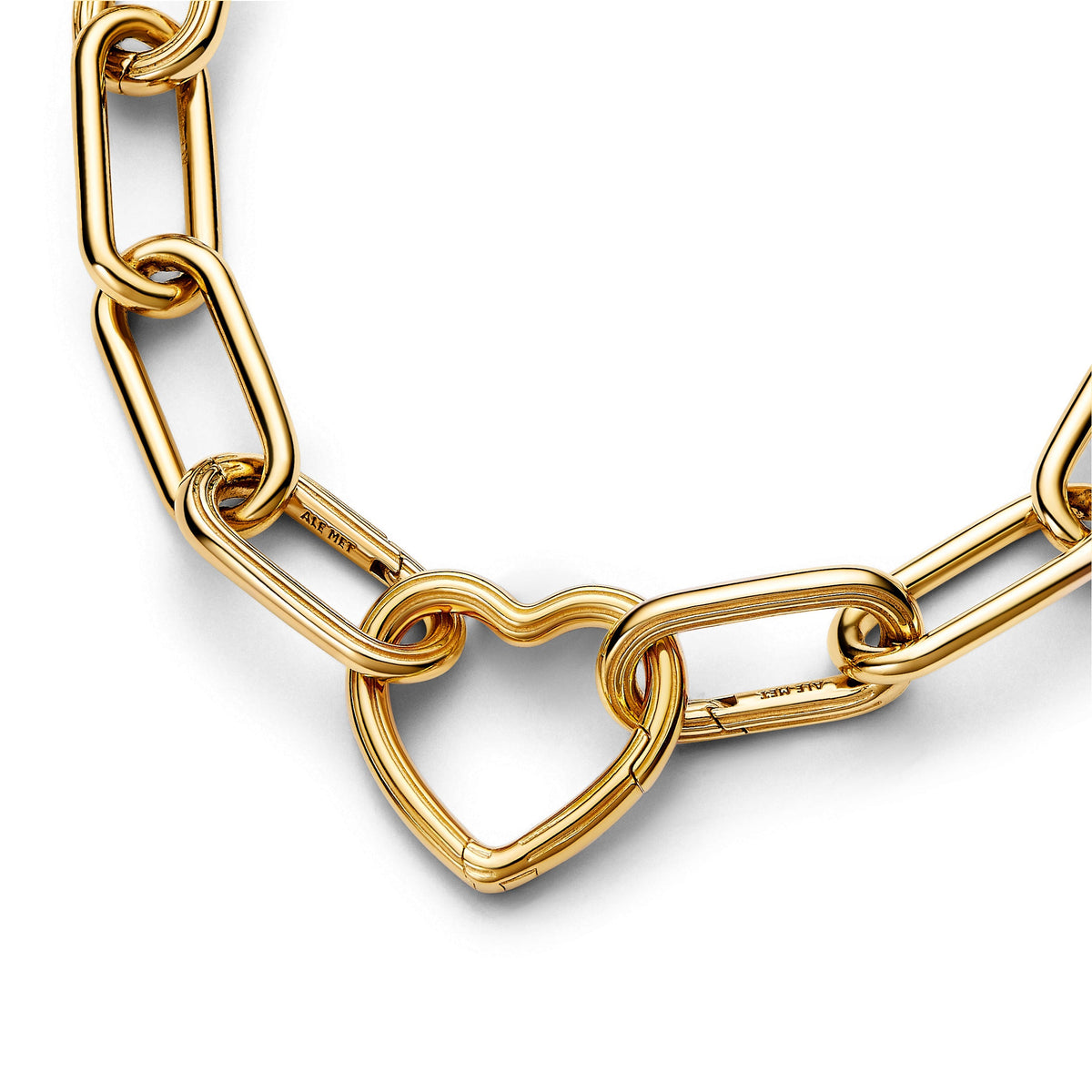 Jewelry Accessory – 14k Gold-Plated – Pandora ME Heart Openable Link