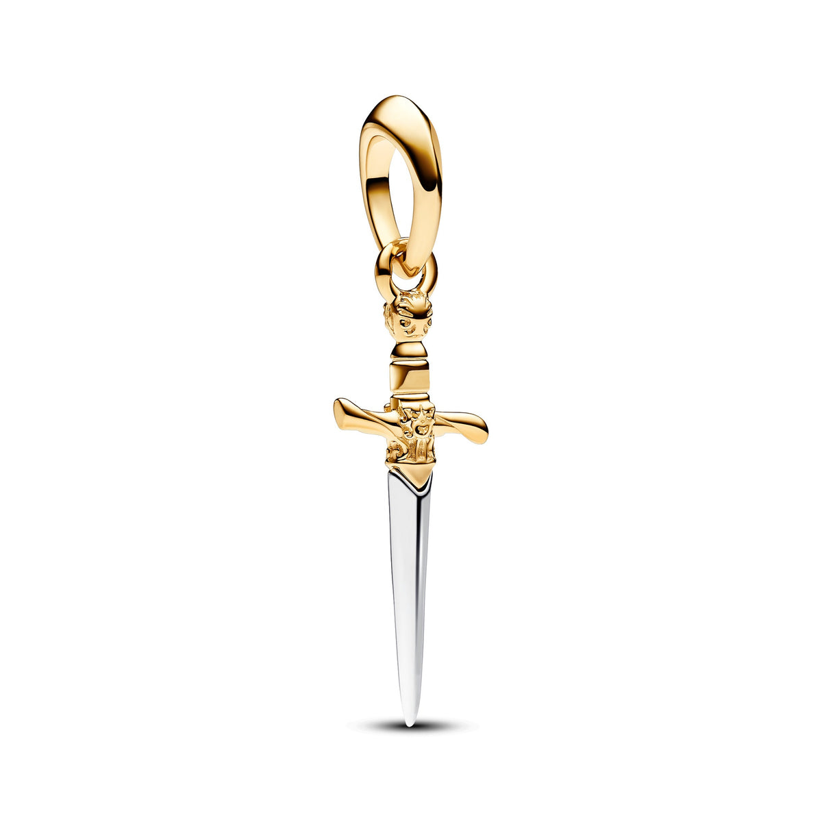 Dangle Charm – 14k Gold-Plated – Game of Thrones Needle
