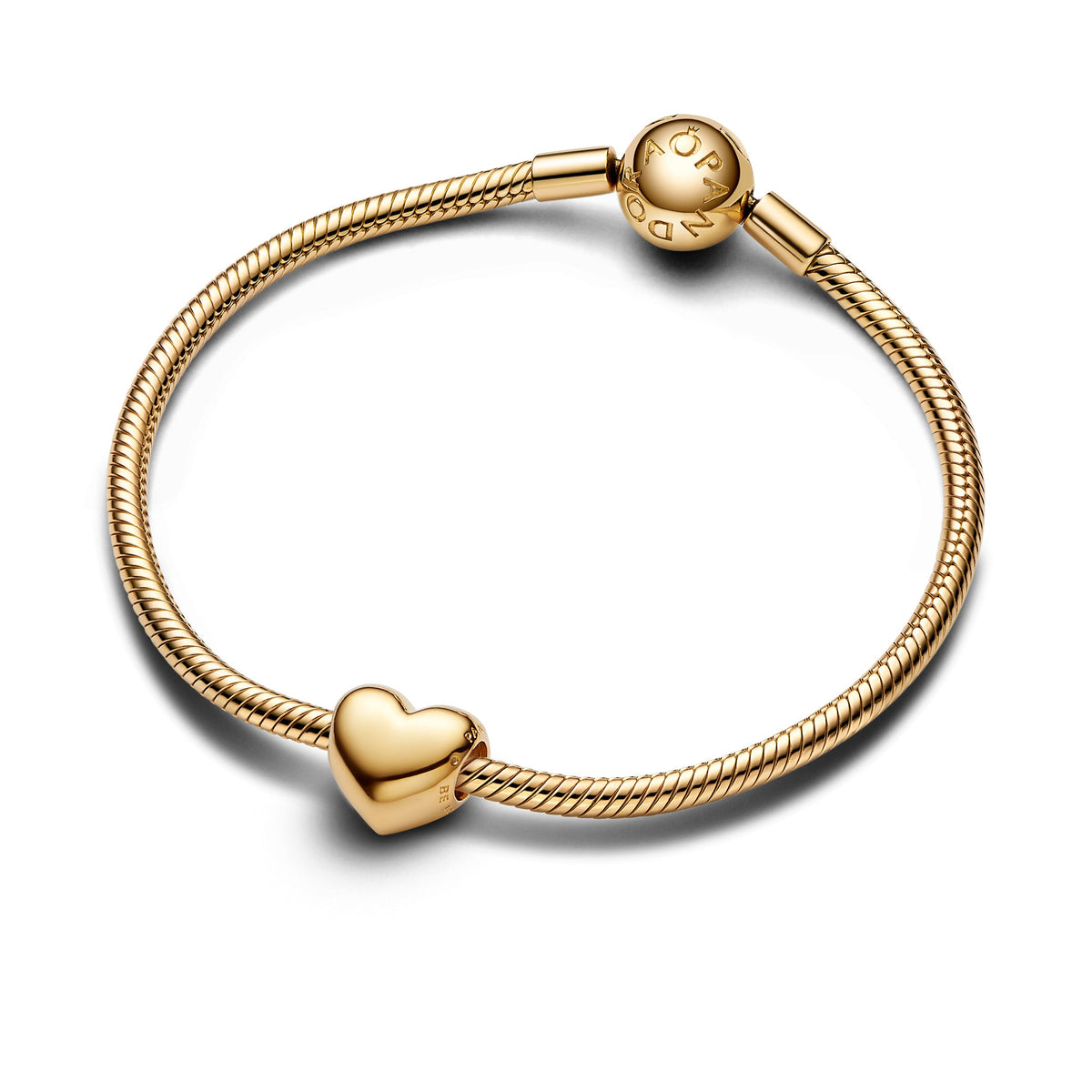 Charm – 14k Gold-Plated – Be Love Engravable Heart