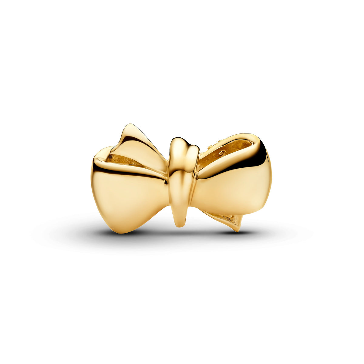 Charm – 14k Gold-Plated – Sparkling Bow
