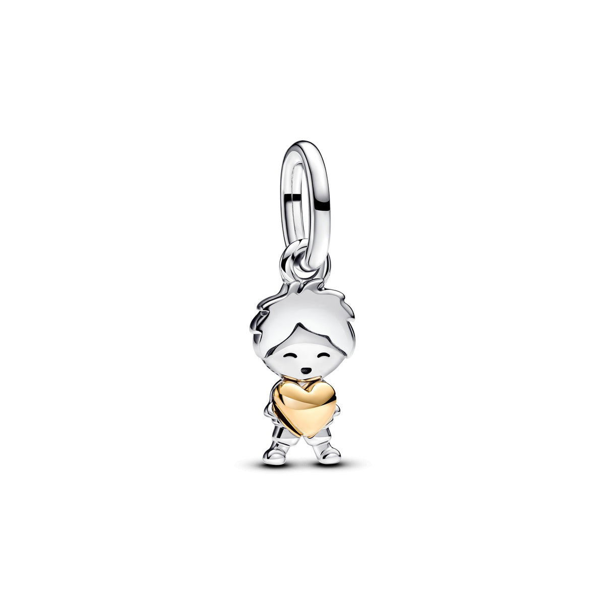 Dangle Charm – 14k Gold-Plated – Happy Boy