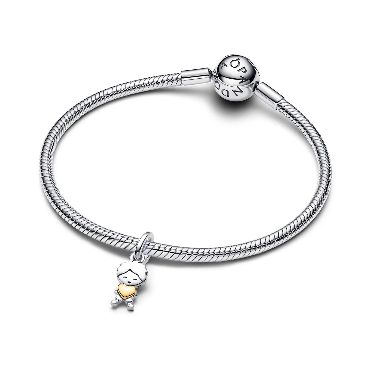 Dangle Charm – 14k Gold-Plated – Happy Boy