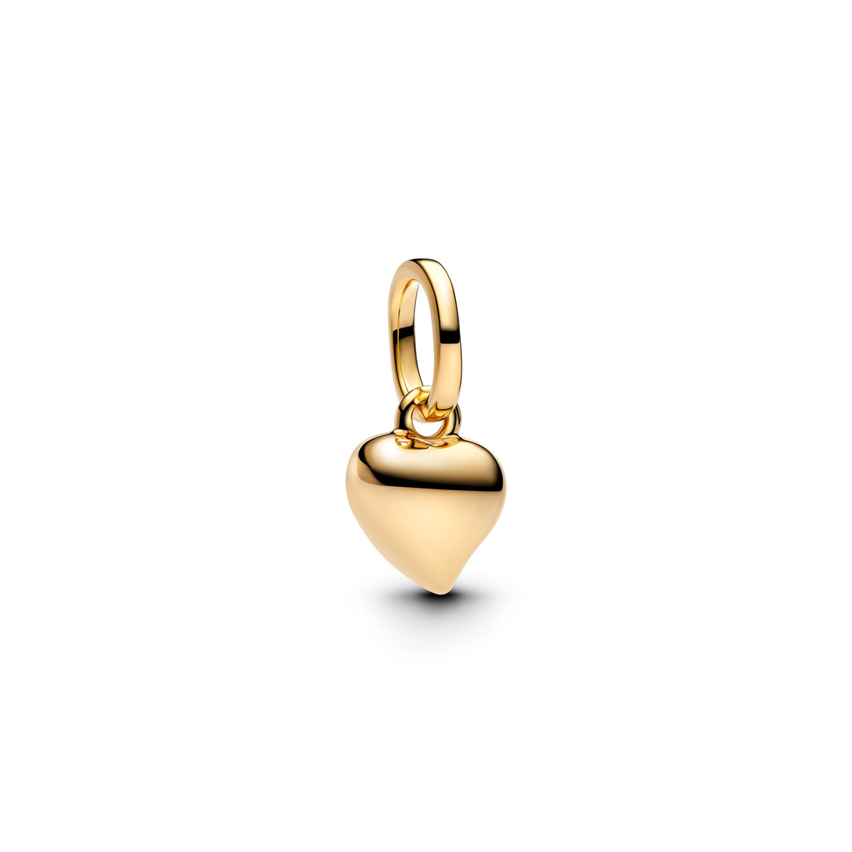 Dangle Charm – 14k Gold-Plated – Heart Mini