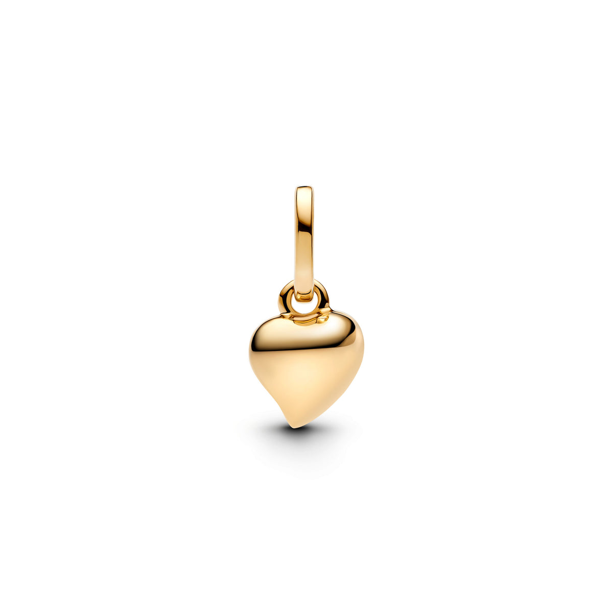 Dangle Charm – 14k Gold-Plated – Heart Mini