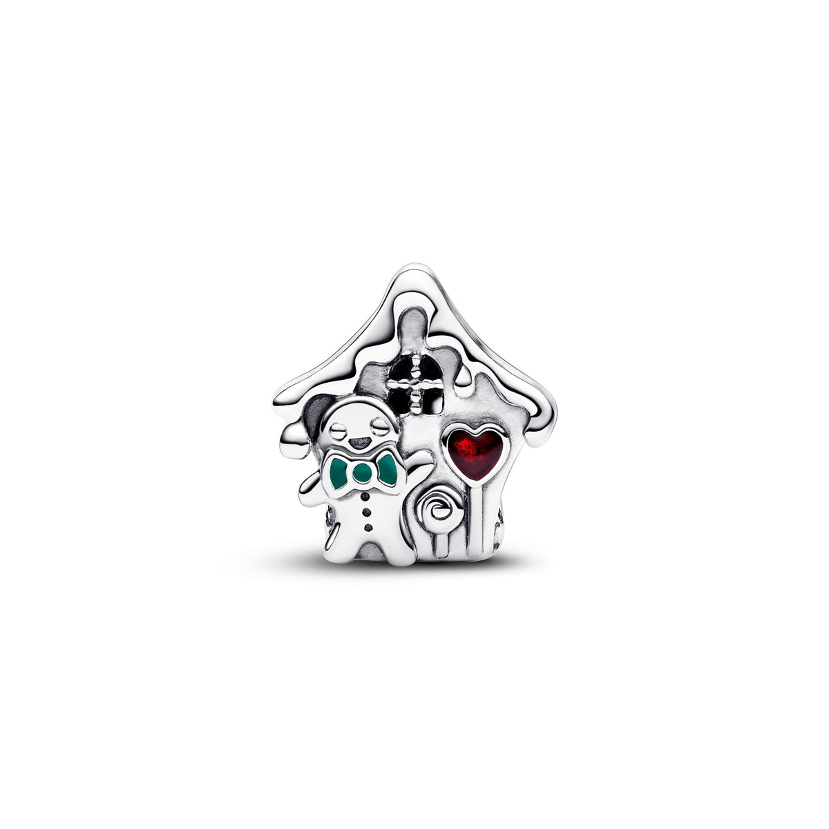 Charm – Sterling Silver – Gingerbread House