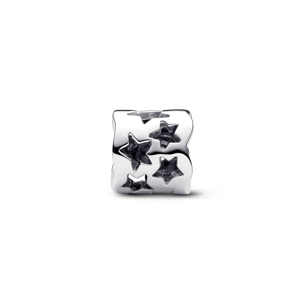 Charm – Sterling Silver – Cut-out Sparkling Star