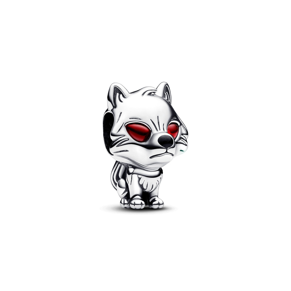 Charm – Sterling Silver – Game of Thrones Ghost Direwolf