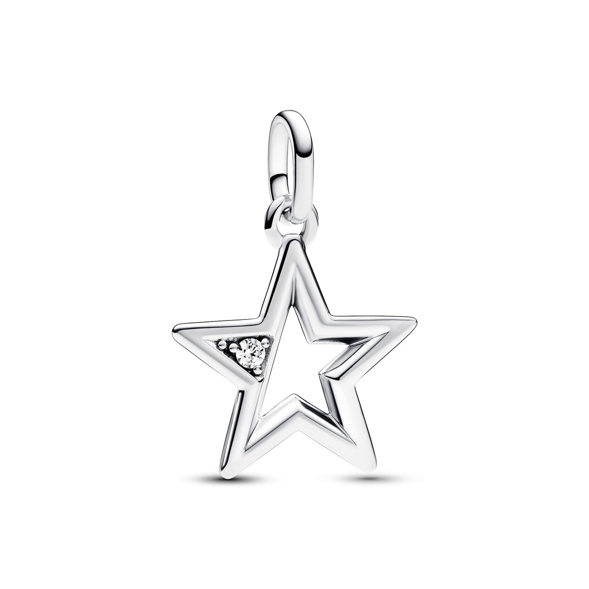 Charm – Sterling Silver – Pandora ME Sparkling Star Medallion