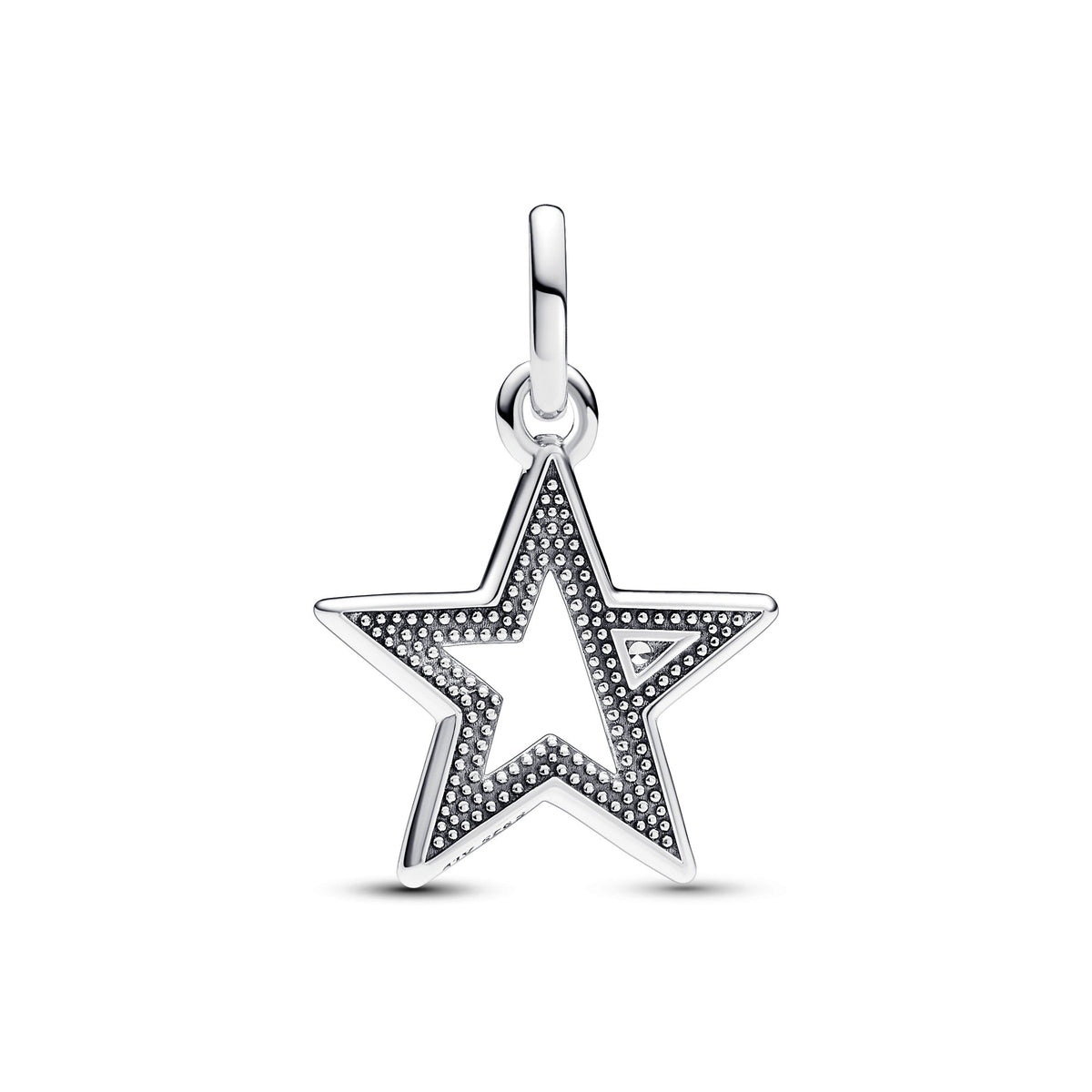 Charm – Sterling Silver – Pandora ME Sparkling Star Medallion