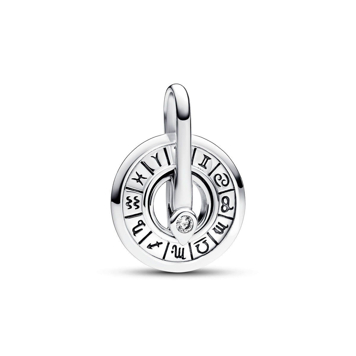 Charm – Sterling Silver – Pandora ME Zodiac Wheel Medallion
