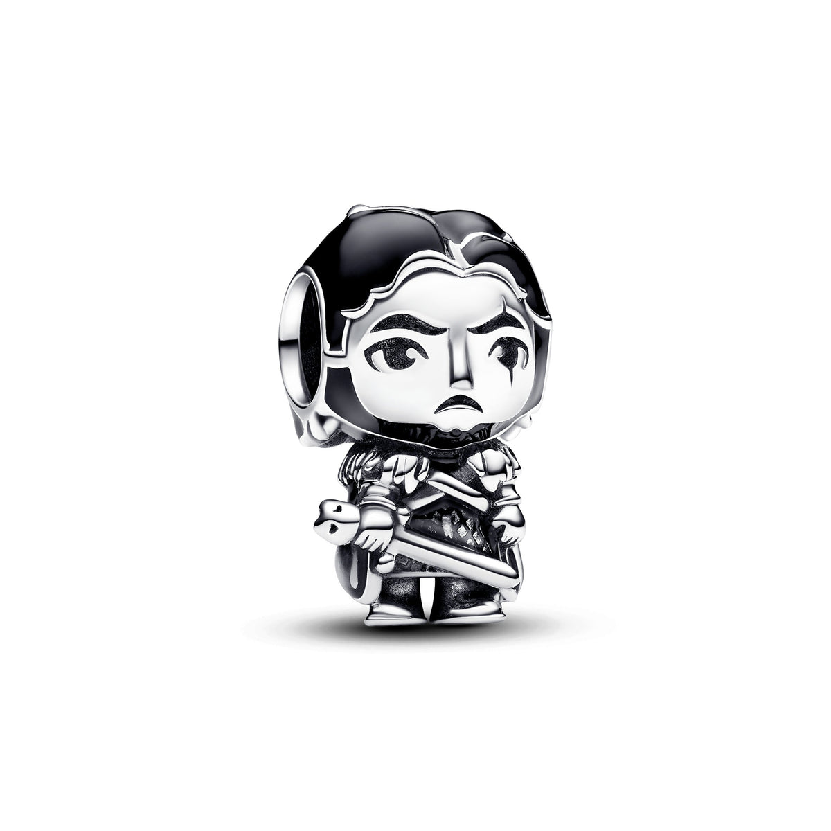 Charm – Sterling Silver – Game of Thrones Jon Snow