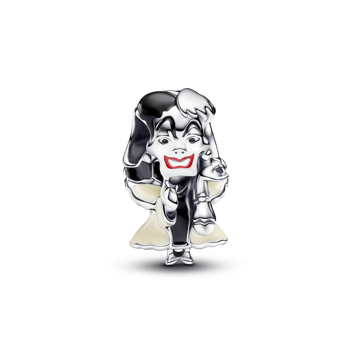 Charm – Sterling Silver – Disney Villains Cruella De Vil