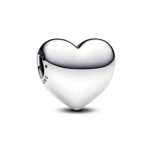 Charm – Sterling Silver – Be Love Engravable Large Heart