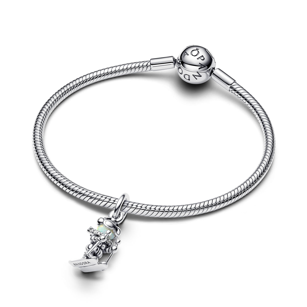 Dangle Charm – Sterling Silver – Skier