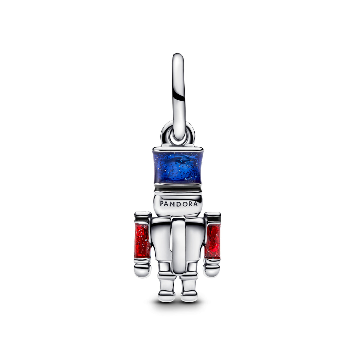 Dangle Charm – Sterling Silver – Moveable Nutcracker