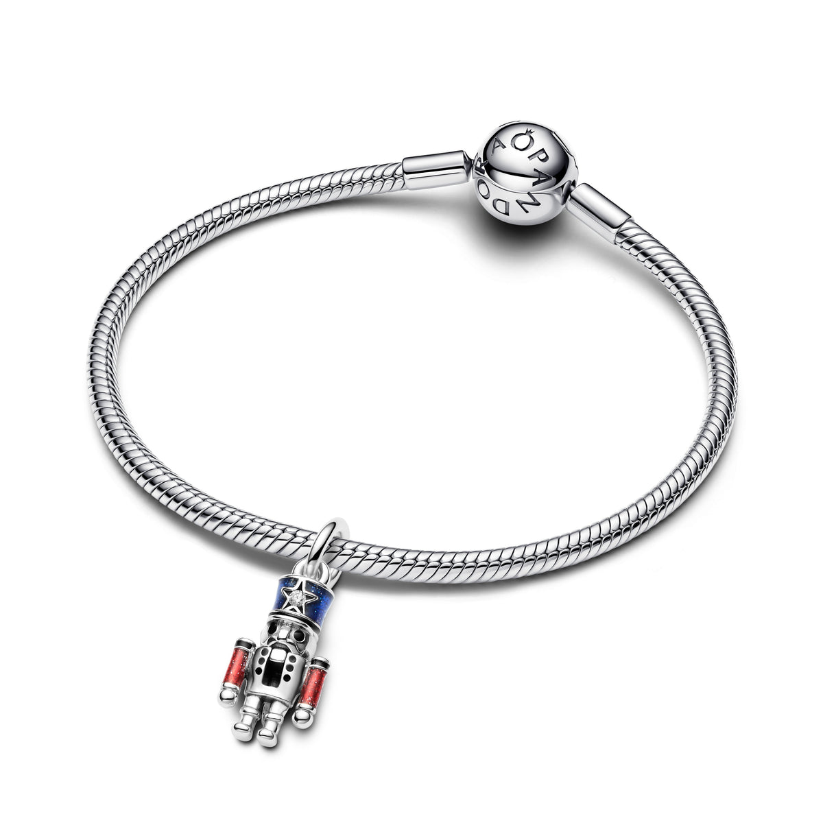Dangle Charm – Sterling Silver – Moveable Nutcracker