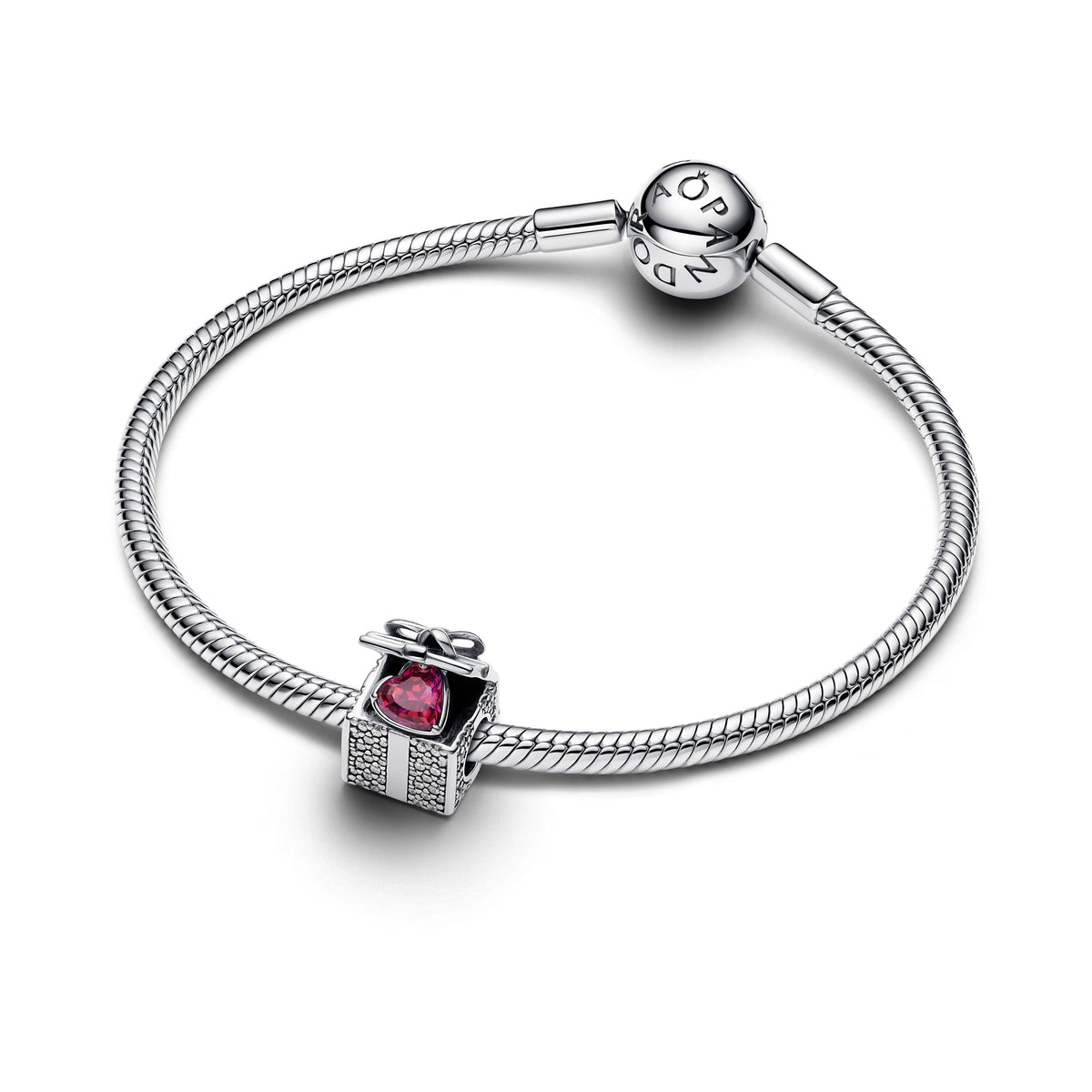 Charm – Sterling Silver – Sparkling Gift Box