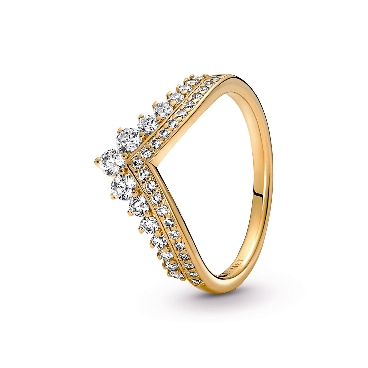 Ring – 14k Gold-Plated – Pandora Timeless Wish Tiara
