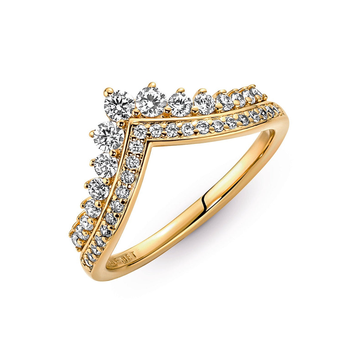 Ring – 14k Gold-Plated – Pandora Timeless Wish Tiara