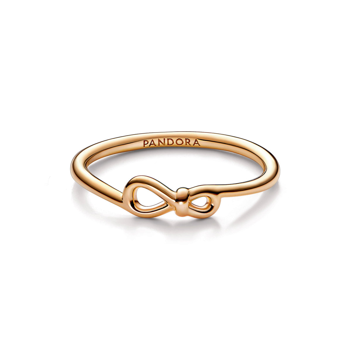 Ring – 14k Gold-Plated – Infinity Knot