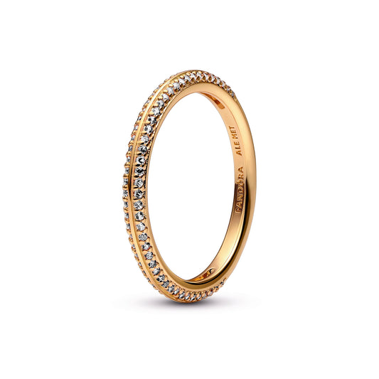 Ring – 14k Gold-Plated – Pandora ME Pavé