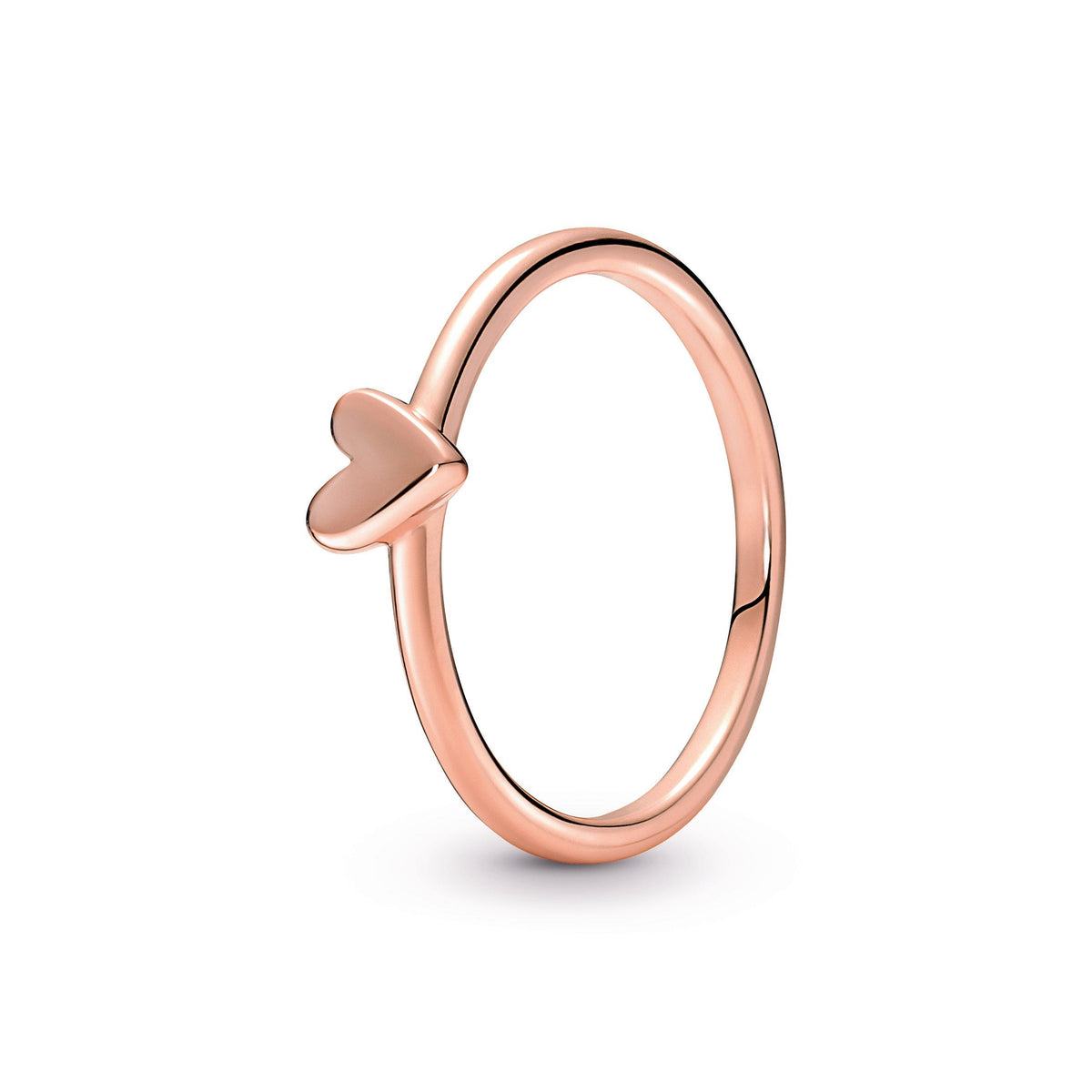 Ring – 14k Rose Gold-Plated – Freehand Heart