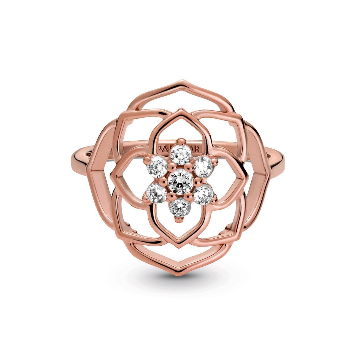 Ring – 14k Rose Gold-Plated – Rose Petals Statement
